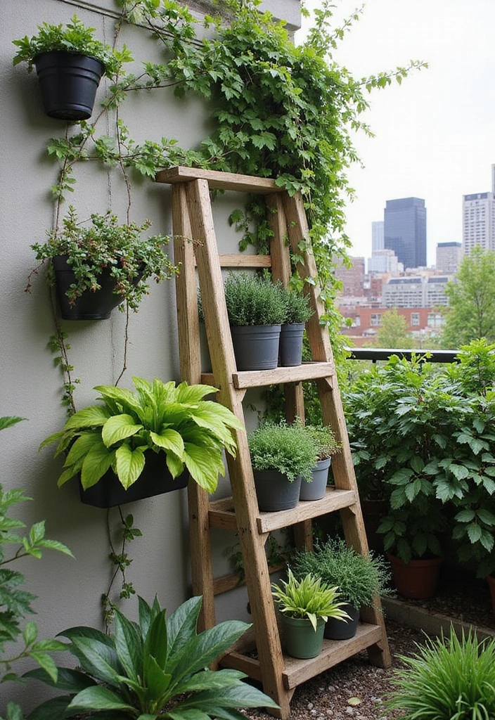 10 Balcony Gardening Tips for Beginners - 3. Optimize Your Space with Vertical Gardening