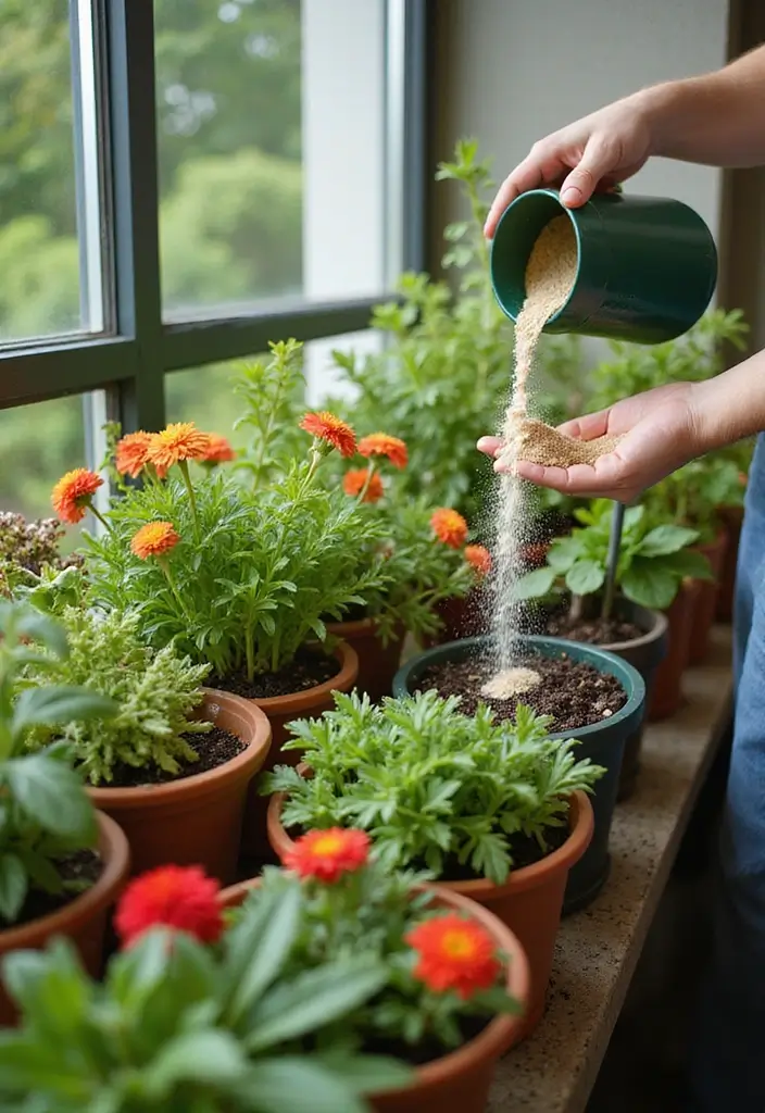 10 Balcony Gardening Tips for Beginners - 6. Fertilize for Healthy Growth