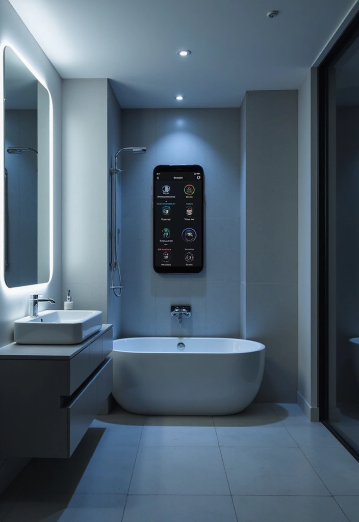10 Bathroom Lighting Ideas for Every Mood - 10. Smart Bathroom Lighting Options