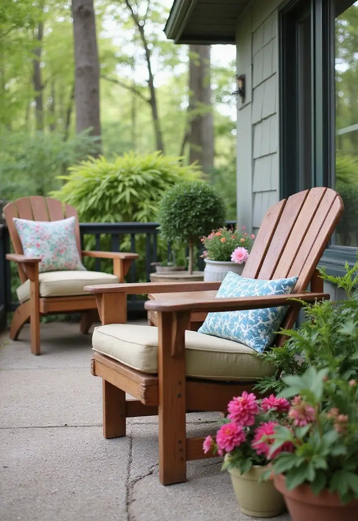 10 Best Balcony Chairs for Outdoor Relaxation - 2. Recycled Plastic Adirondack Chair