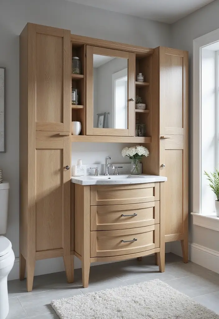 10 Best Bathroom Cabinets for Organized Spaces - 8. Customizable Cabinets