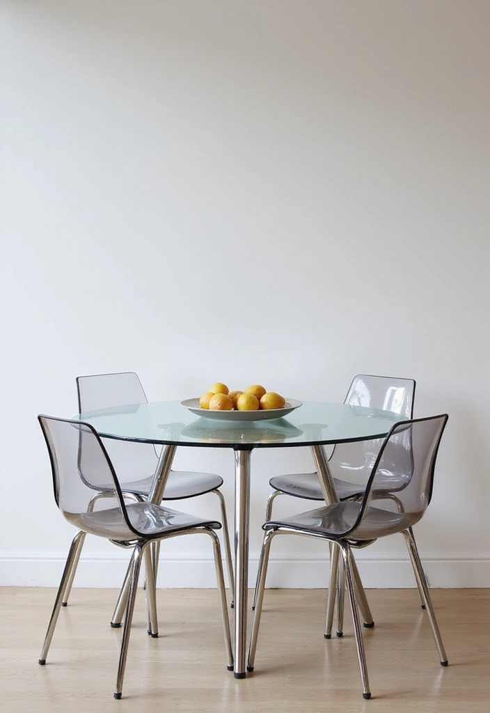 10 Best Dining Room Round Tables for Small Spaces - 1. The Minimalist Charm