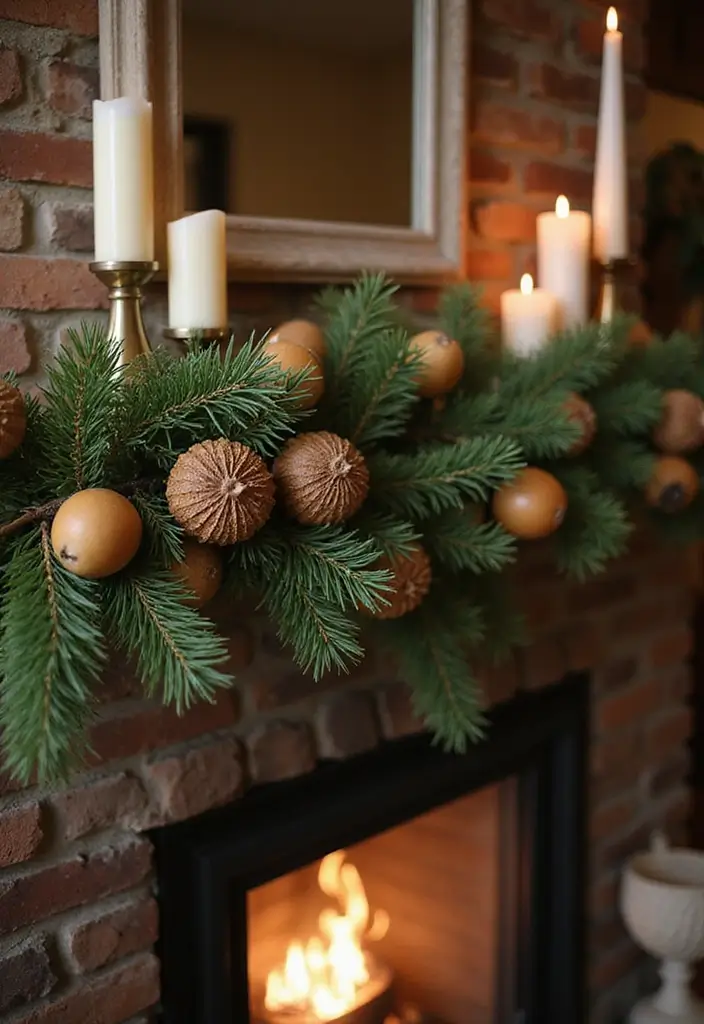 10 Best Fall Decor Finds at Hobby Lobby - 4. Elegant Acorn and Pinecone Garland