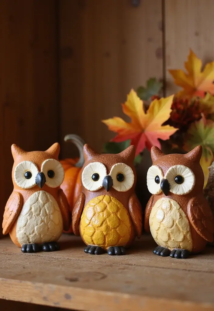 10 Best Fall Decor Finds at Hobby Lobby - 9. Adorable Owl Decor