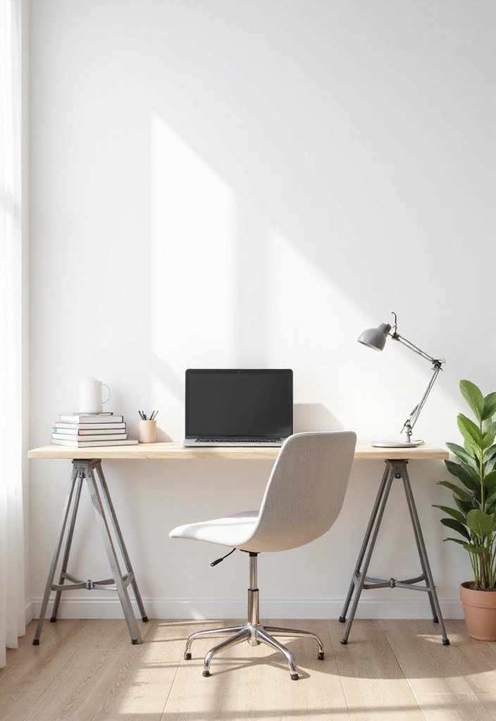 10 Best Home Office Desks for Small Spaces - 10. The Minimalist Desk