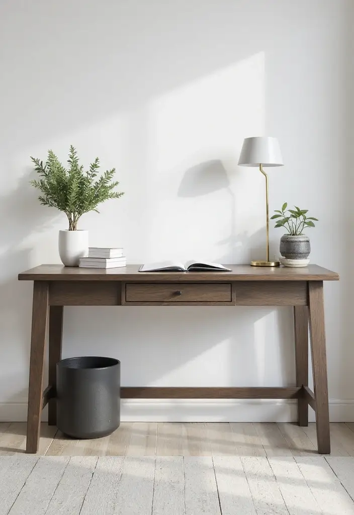 10 Best Home Office Tables for Every Need - 1. The Minimalist Marvel