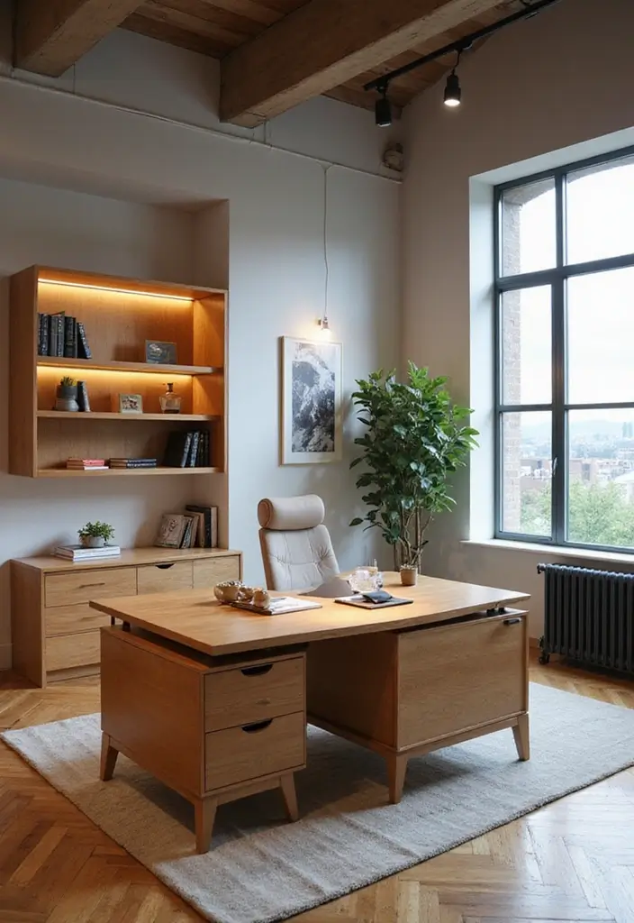 10 Best Home Office Tables for Every Need - 7. Unique Shapes and Designs