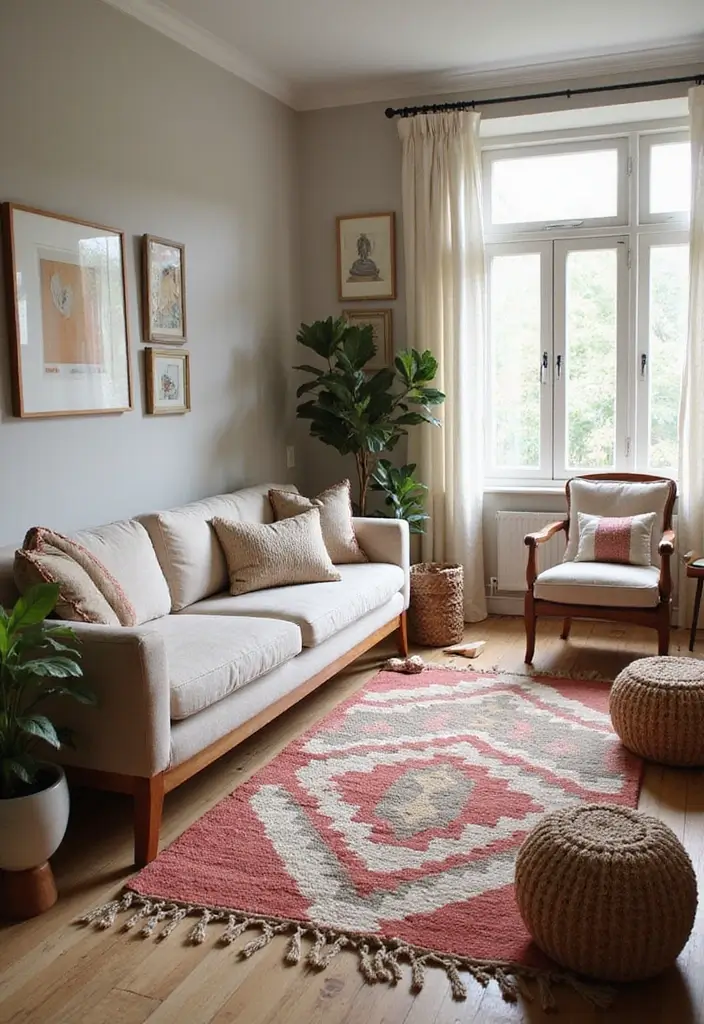 10 Best Living Room Rugs for Every Style - 9. Handwoven Rugs