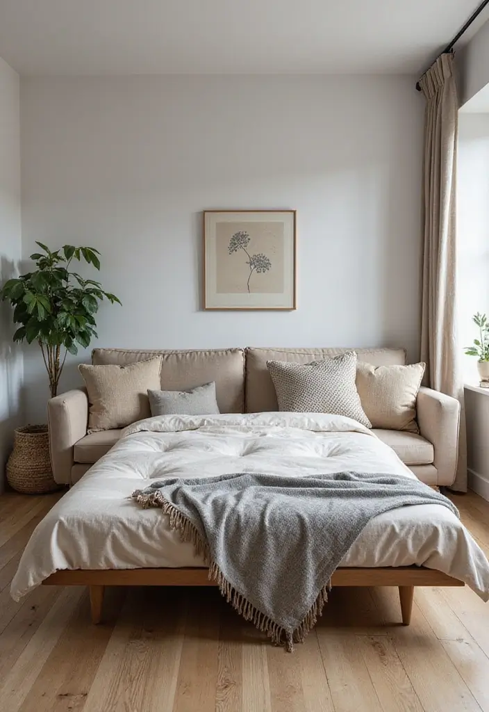 10 Best Small Apartment Couches for Compact Spaces - 2. The Sleeper Sofa Solution