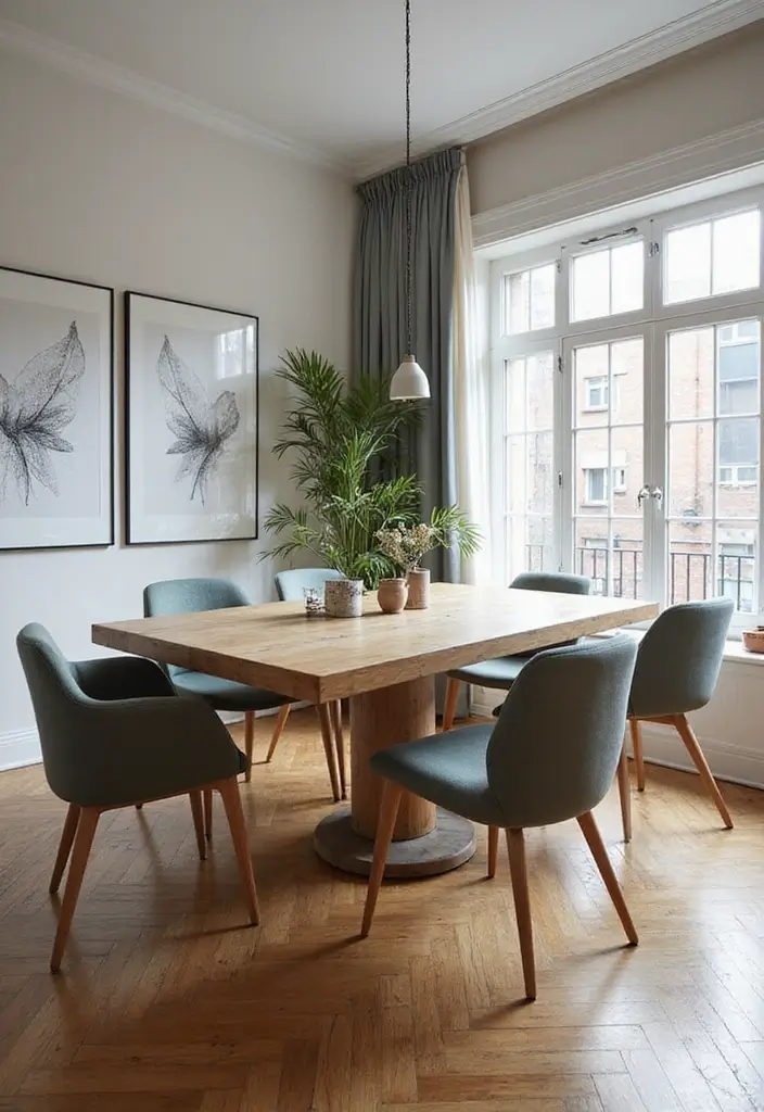 10 Dining Room Interiors to Inspire You - 9. Multi-Functional Spaces