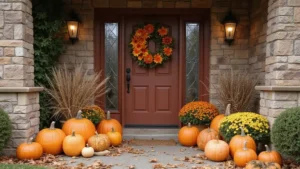 10 Fall Decor Front Door Looks to Welcome Guests