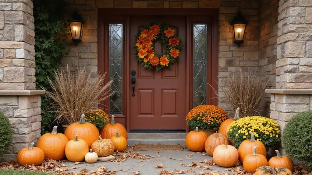 10 Fall Decor Front Door Looks to Welcome Guests