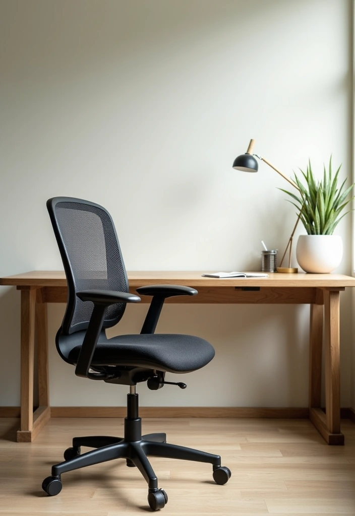 10 Home Office Decor Tips for a Productive Day - 1. Opt for Ergonomic Furniture