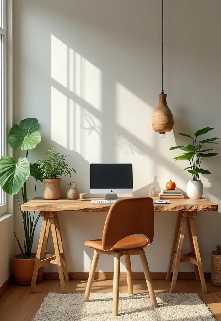 10 Home Office Decor Tips for a Productive Day - 4. Choose Sustainable Decor