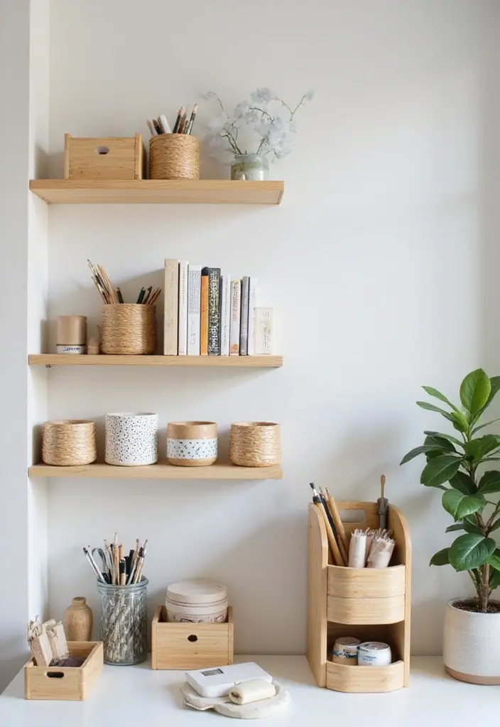 10 Home Office Decor Tips for a Productive Day - 5. Organize with Purpose