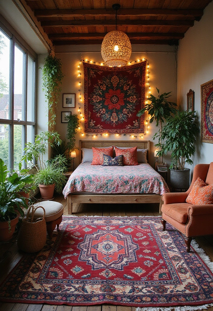 10 Incredible Bedroom Makeover Stories - 3. The Bohemian Dreamscape