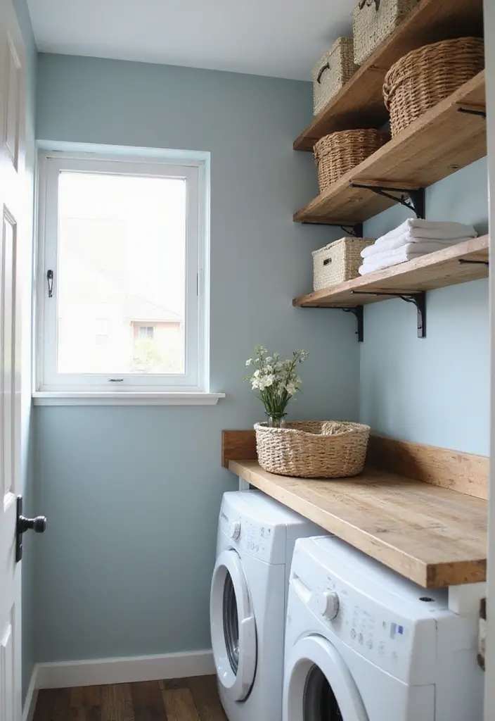 10 Inspiring Laundry Room Makeover Stories - 1. The Tiny Apartment Transformation