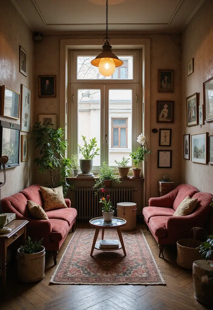 10 Inspiring Small Apartment Tours You’ll Love - 10. Vintage Charm