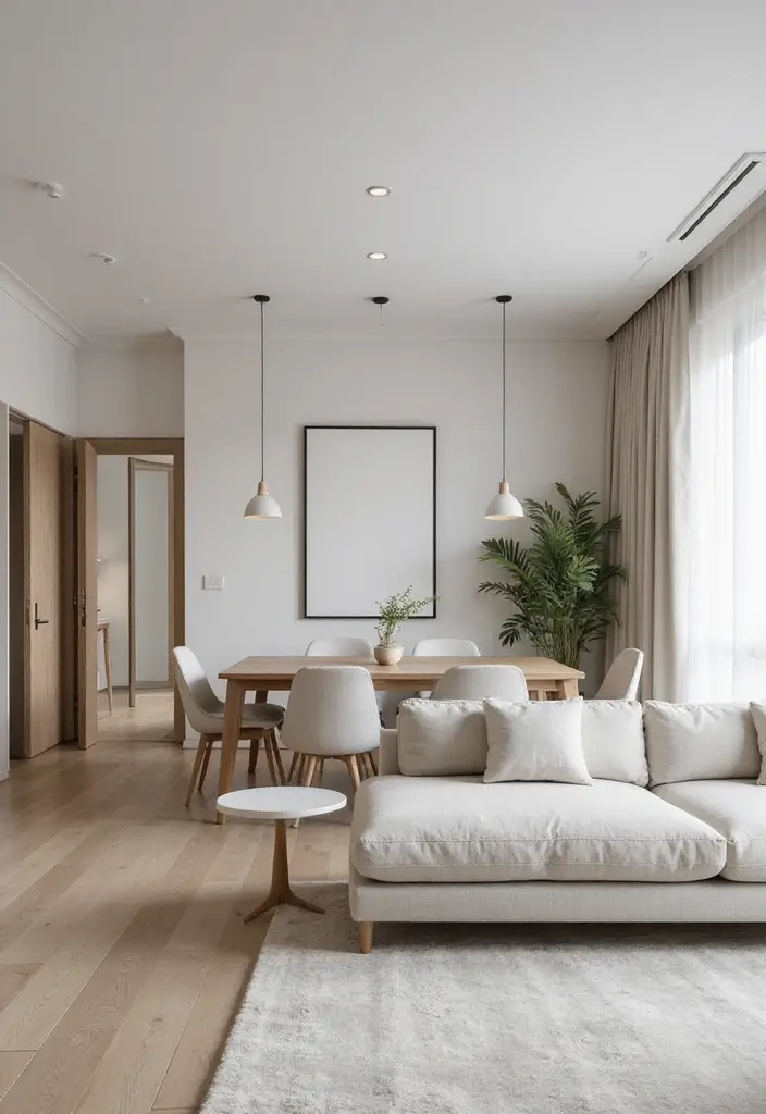 10 Inspiring Small Apartment Tours You’ll Love - 4. Modern Minimalist Marvel