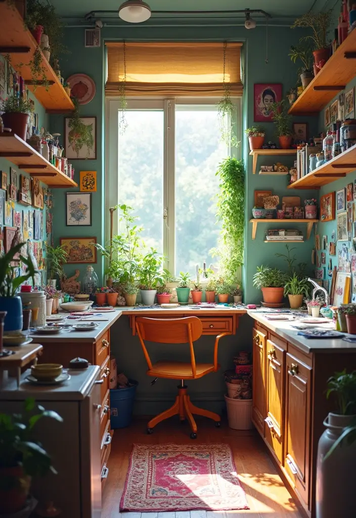 10 Inspiring Small Apartment Tours You’ll Love - 7. Artistic Abode