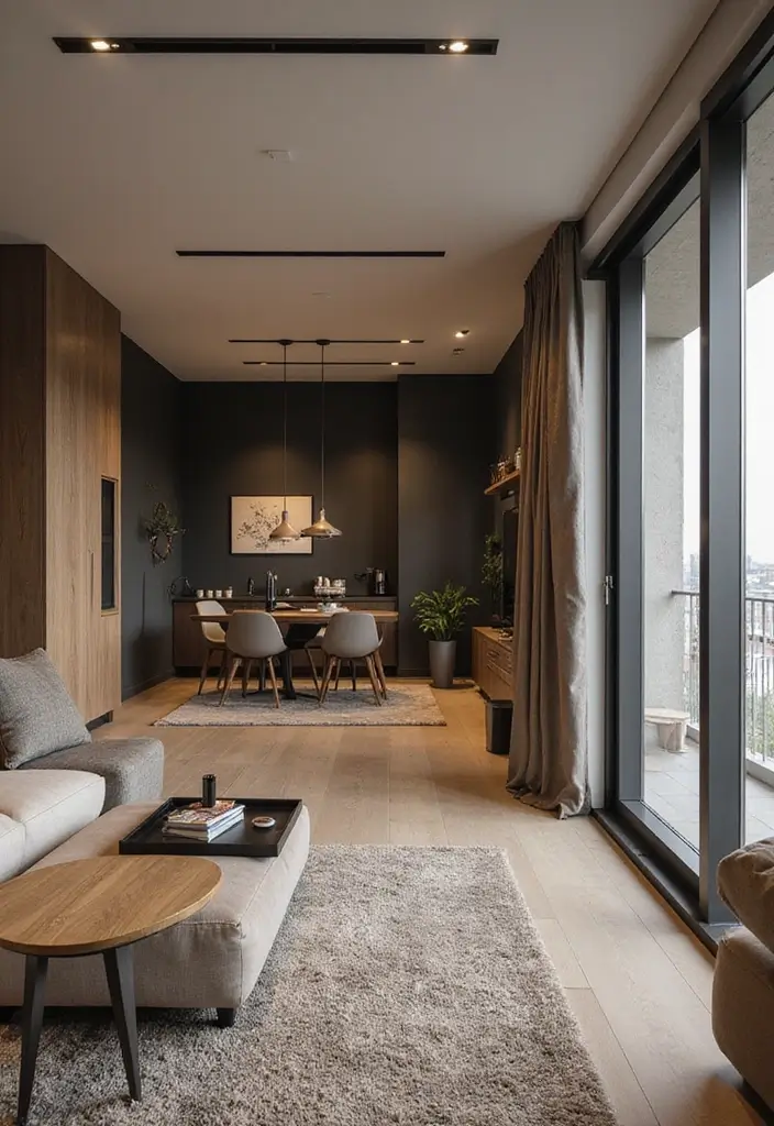 10 Inspiring Small Apartment Tours You’ll Love - 8. Tech-Savvy Sanctuary