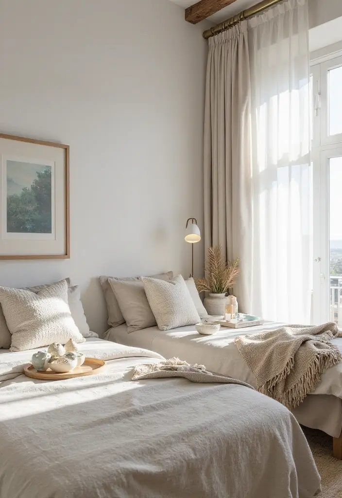 10 Inspiring Small Apartment Tours You’ll Love - 9. Coastal Calm
