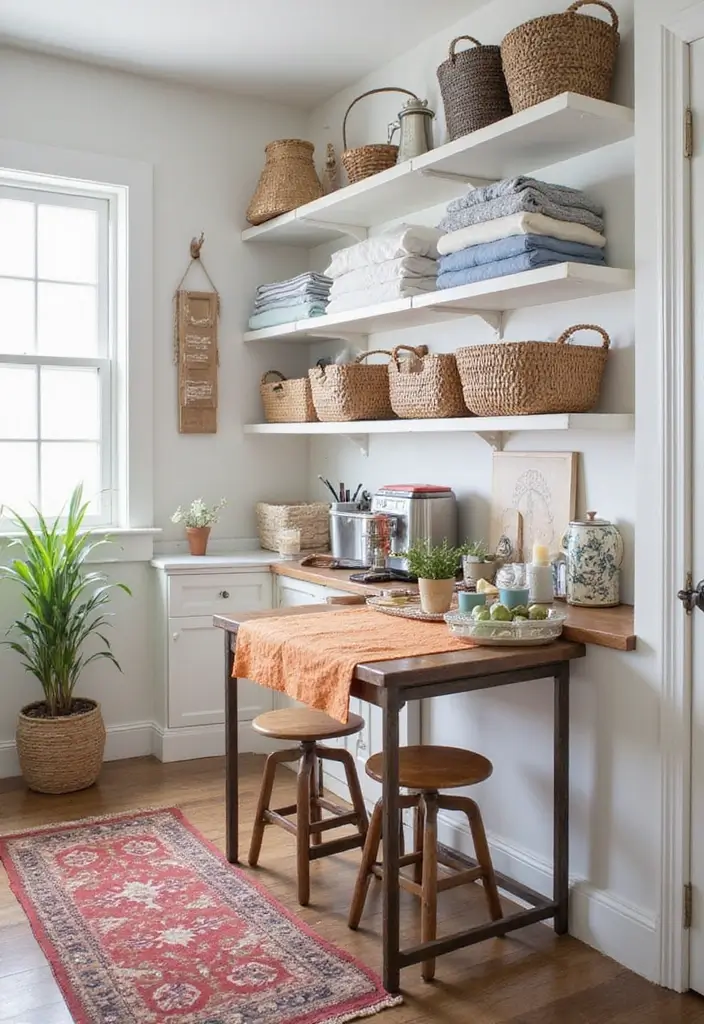 10 Laundry Room Organizer Products You Need - 10. Stylish Folding Station
