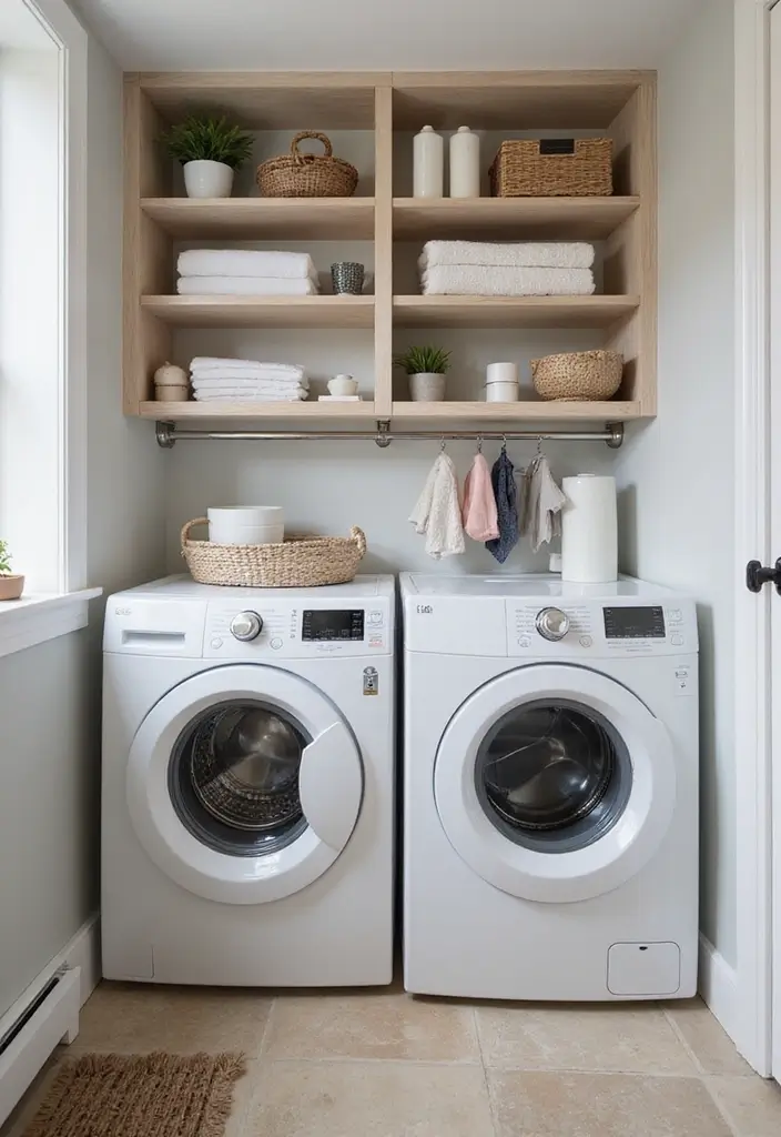 10 Laundry Rooms with Sink for Extra Convenience - 4. Smart Storage Solutions