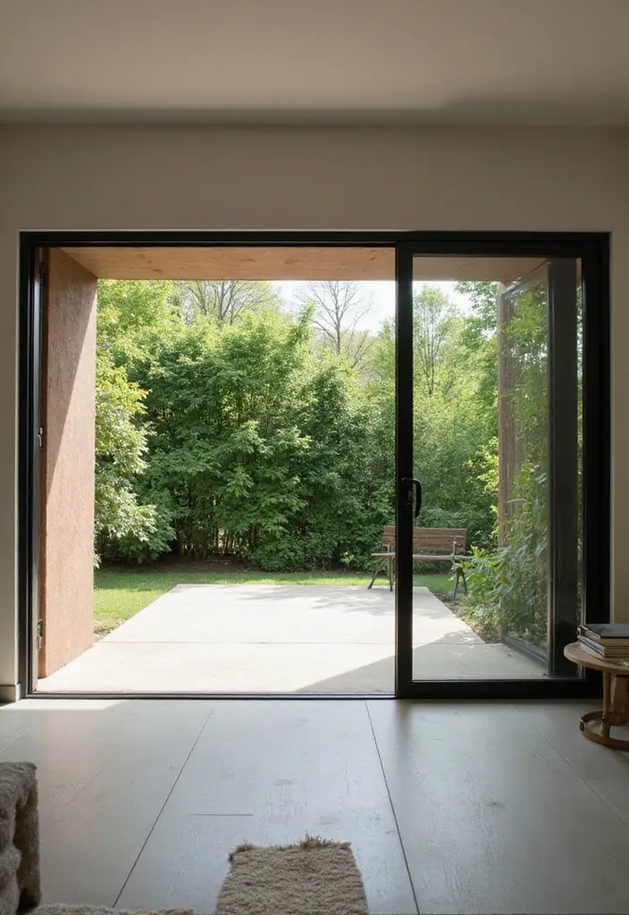 10 Minimalist Home Plan Inspirations - 2. Indoor-Outdoor Integration