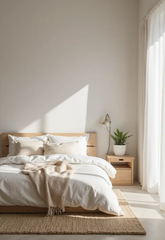 10 Minimalist Home Plan Inspirations - 5. Calm Bedroom Retreats
