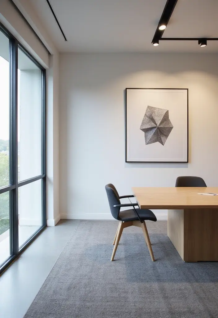 10 Stunning Wall Art Painting Inspirations - 7. Minimalist Geometric Art