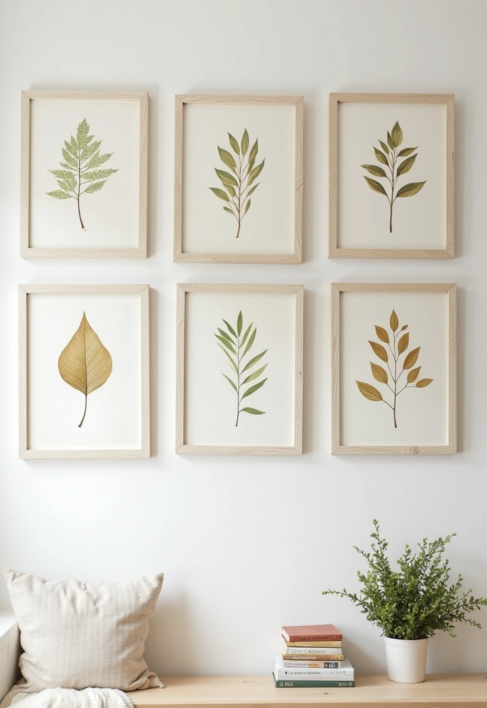10 Wall Art Ideas DIY for Creative Souls - 3. Botanical Prints