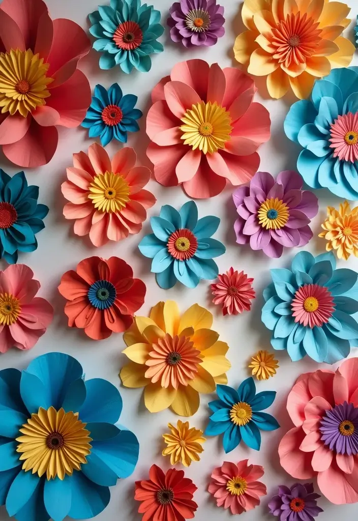 10 Wall Art Ideas DIY for Creative Souls - 6. Recycled Paper Art
