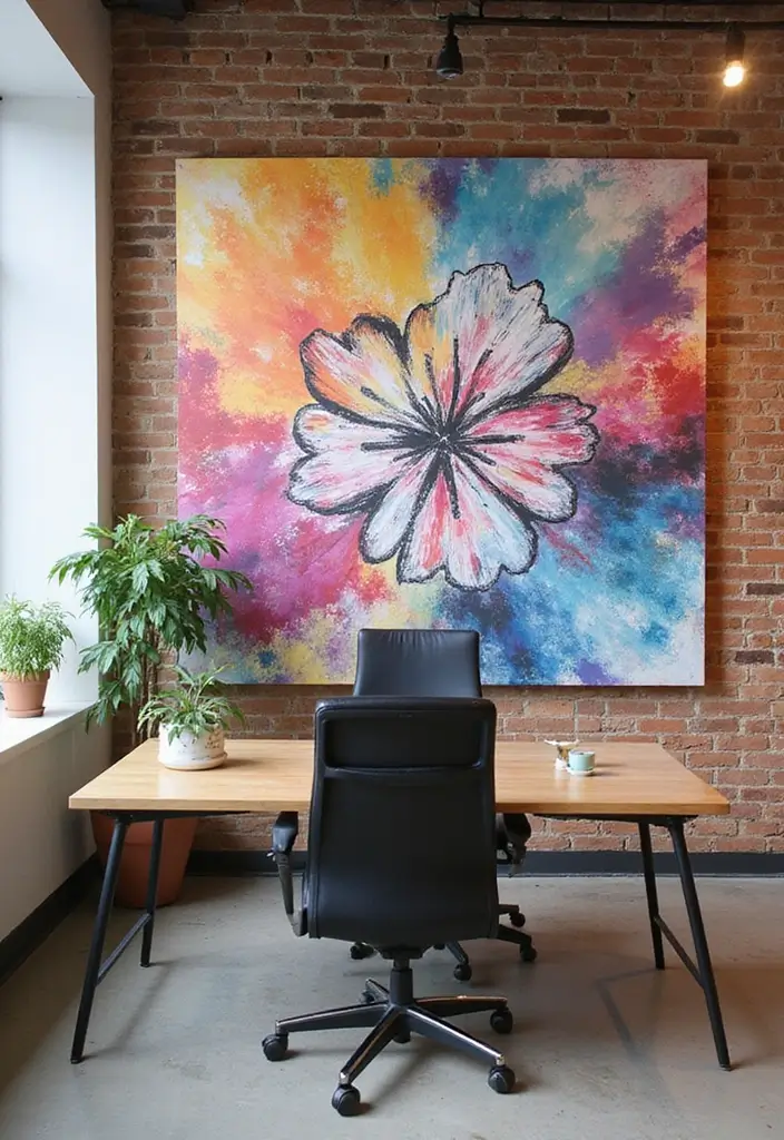 10 Wall Art for Office Spaces That Motivate - 10. Custom Art Commissions