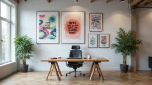 10 Wall Art for Office Spaces That Motivate