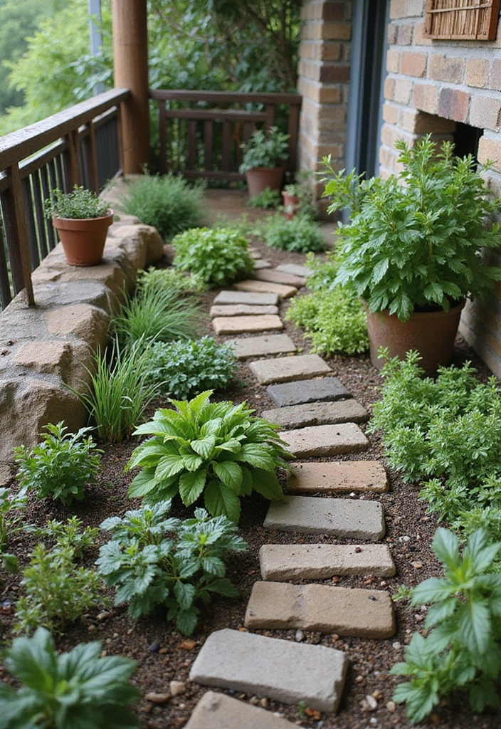 12 Balcony Garden Ideas for Green Living - 2. Herb Spirals for Fresh Flavors