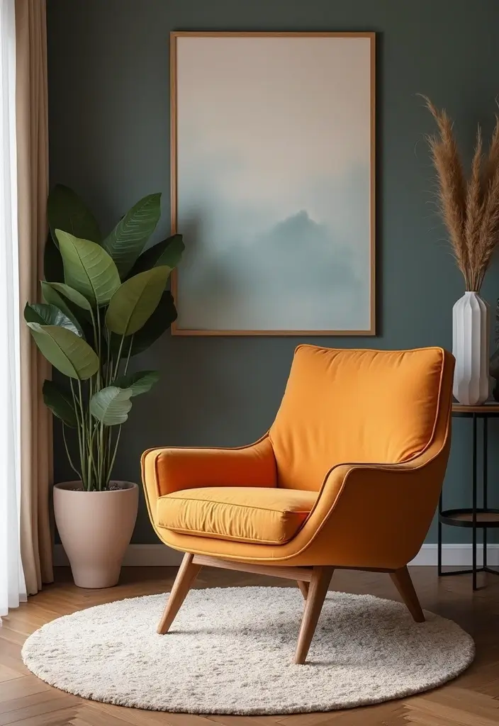 12 Comfortable Living Room Chairs for Relaxation - 3. Modern Lounge Chair