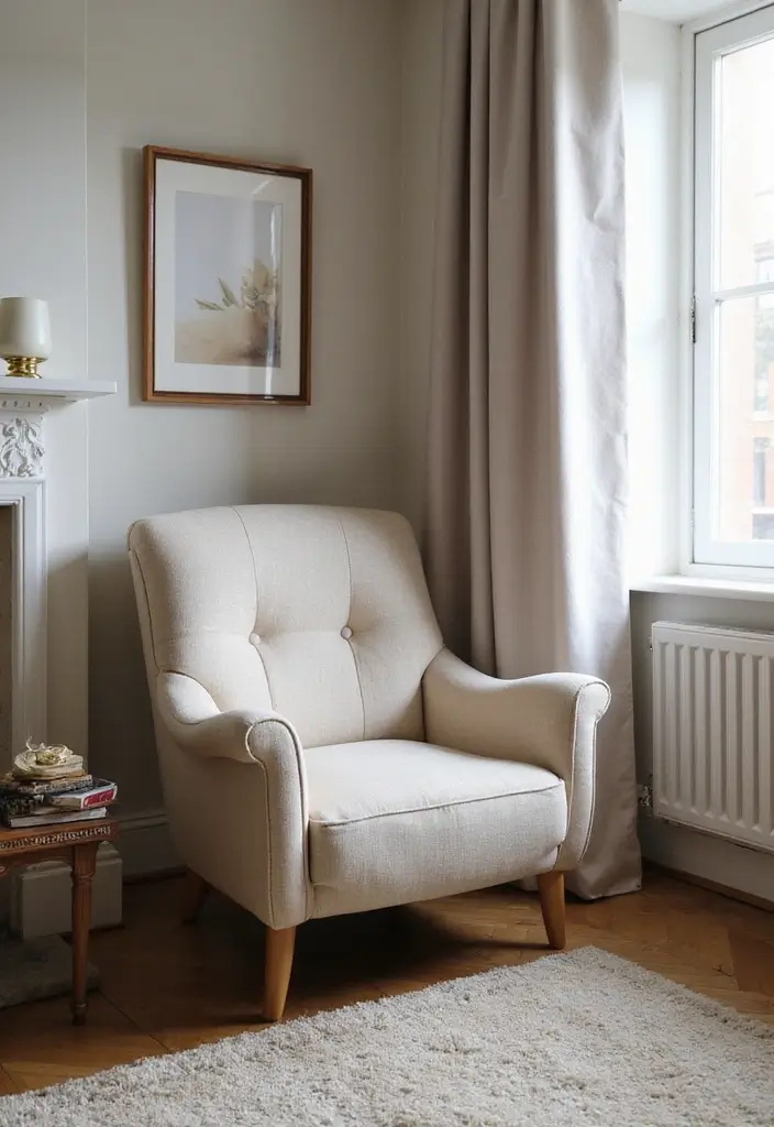 12 Comfortable Living Room Chairs for Relaxation - 6. Compact Living Room Chair