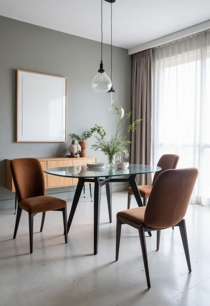12 Elegant Dining Room Sets for Every Home - 2. Modern Minimalist Elegance