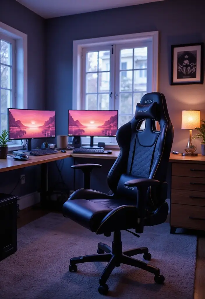 12 Ergonomic Home Office Chairs for Comfort - 11. The Gaming Chair