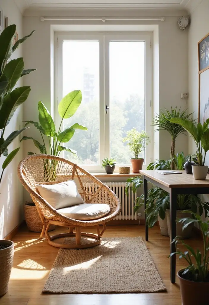 12 Ergonomic Home Office Chairs for Comfort - 2. The Bamboo Lounge Chair