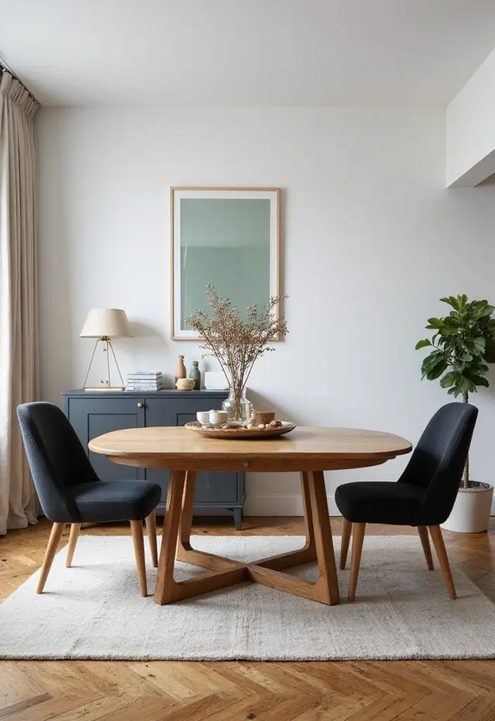 12 Genius Small Apartment Dining Table Solutions for Tiny Spaces - 11. Convertible Dining Tables