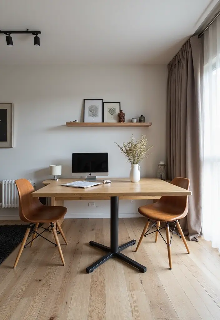 12 Genius Small Apartment Dining Table Solutions for Tiny Spaces - 5. Multi-Purpose Furniture