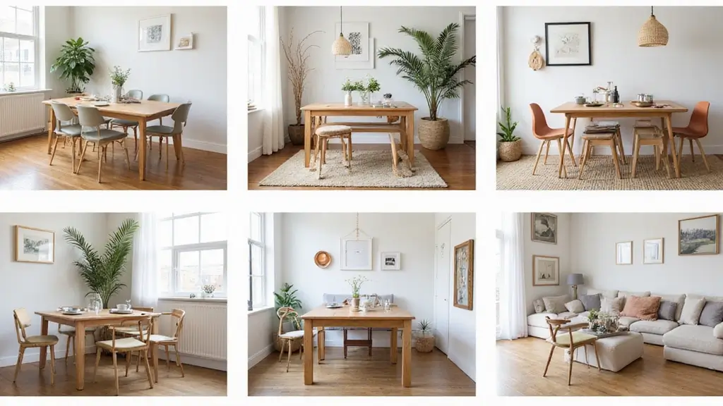 12 Genius Small Apartment Dining Table Solutions for Tiny Spaces