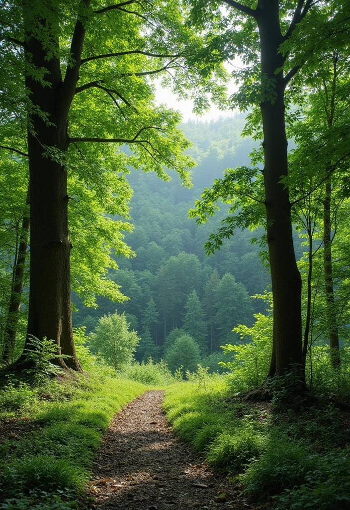 12 Green Wall Art Pieces for a Fresh Look - 4. Nature Photography