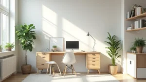 12 Home Office Interior Design Inspirations for a Minimalist Workspace