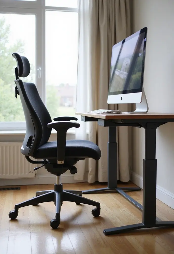 12 Home Office Setup Tips for Productivity - 1. Prioritize Ergonomic Furniture
