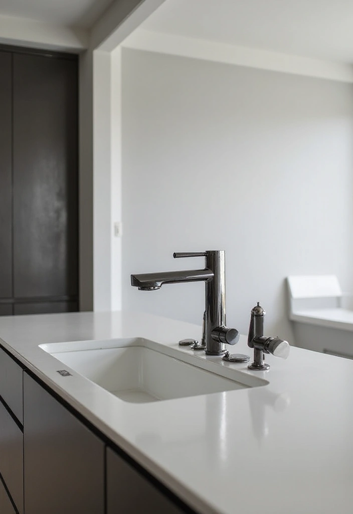 12 Kitchen Faucet Designs That Make a Statement - 10. Artistic Flair: The Sculptural Faucet