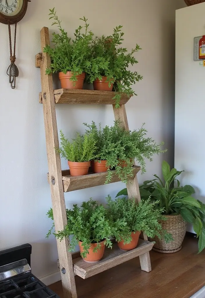 12 Kitchen Garden Ideas for Fresh Herbs at Home - 10. Repurposed Furniture Herb Garden