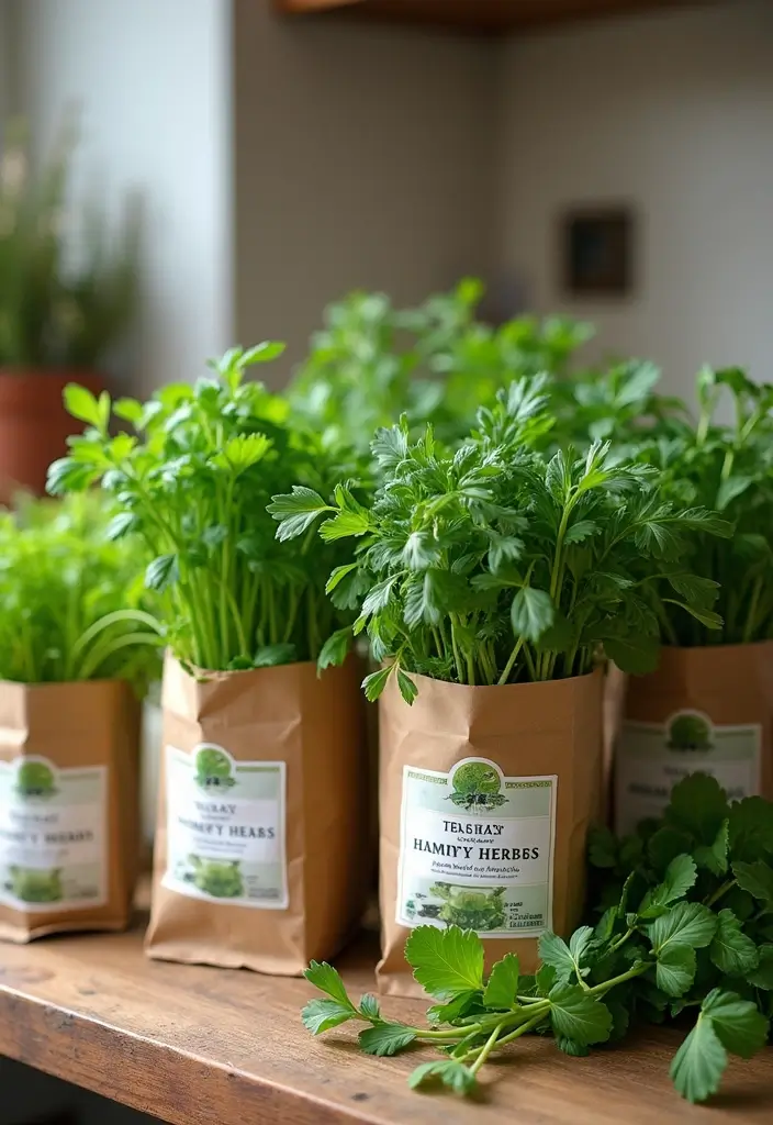 12 Kitchen Garden Ideas for Fresh Herbs at Home - 12. Herb Subscription Box